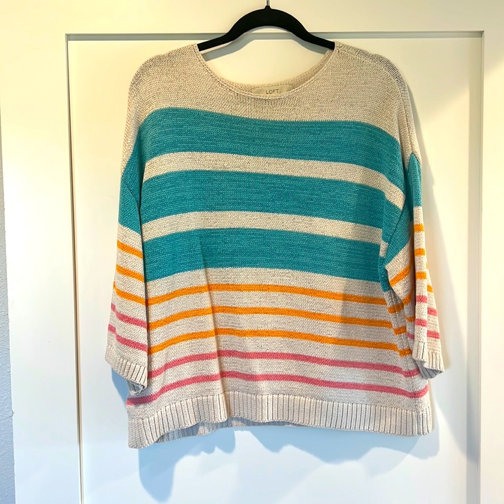 Ann Taylor LOFT short sleeve sweater